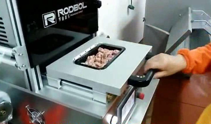 長林肉食品氣調包裝機上線